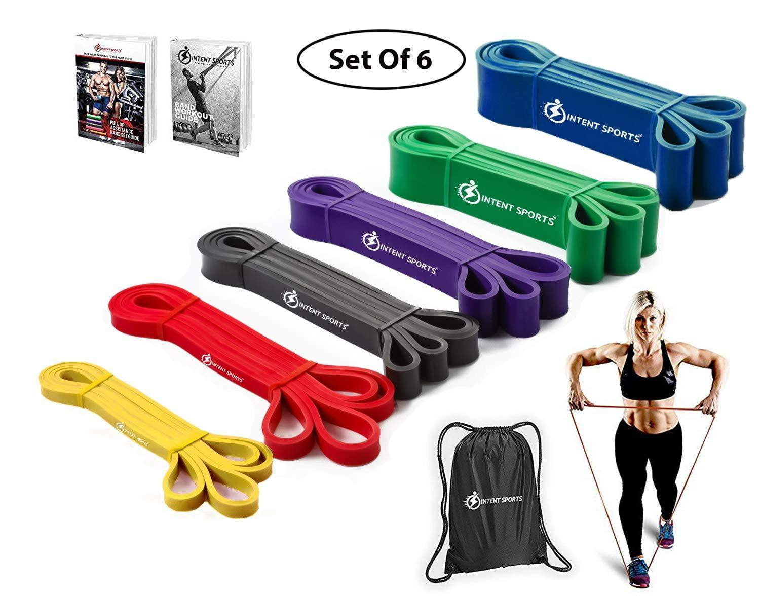 1 Red Strength Loop Resistance Band - Assisted Pull Up Band - Black  Mountain Products
